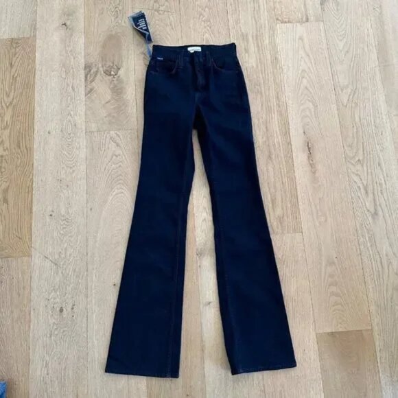 Cotton Citizen - The Naomi Skinny Flare Jeans in Spring Wash in Black - Picture 1 of 8